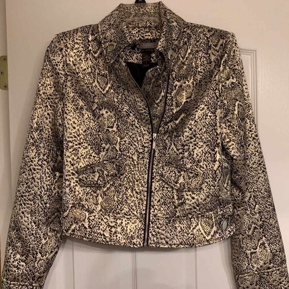 Daytrip Metallic Moto Jacket M
